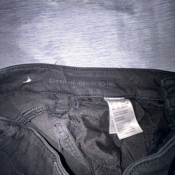 AE Black Super High-Rise Skinny Jeans - Picture 5 of 5